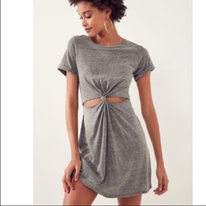 Honey Punch cut out T-shirt dress